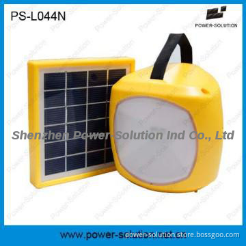 solar LED lamp for school child studying with phone charging function